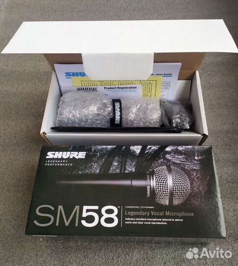 Микрофон Shure SM58 (новый)