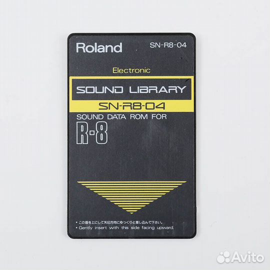 Roland SN-R8 и M-256-E Карты звуков и памяти
