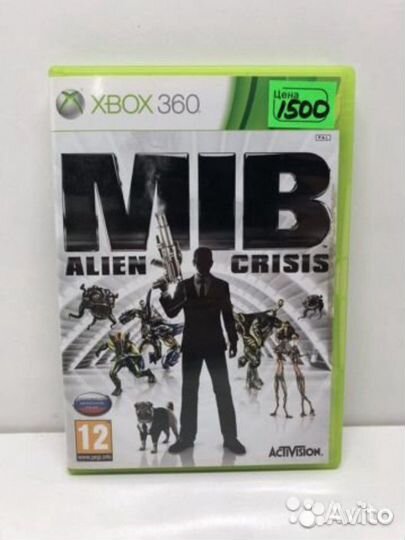 Диск MIB Men in Black Alien Crisis для Xbox 360