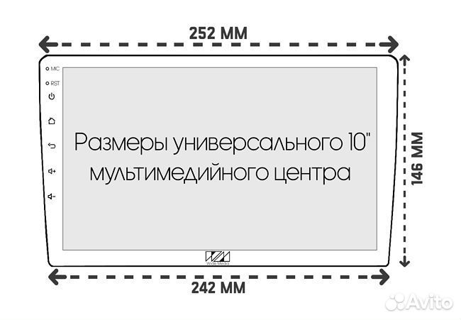 Переходная рамка Geely Emgrand EC7 2012 - 2014 10