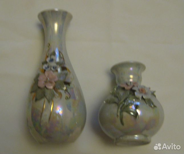 Перламутровые вазочки цена за пару