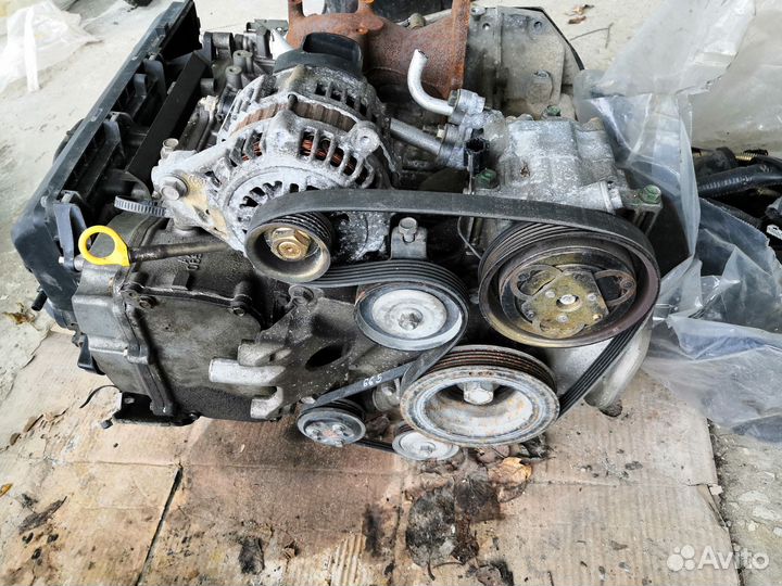 Двигатель UA-AK12 nissan march