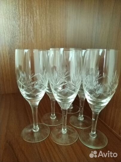 Стопки, фужеры