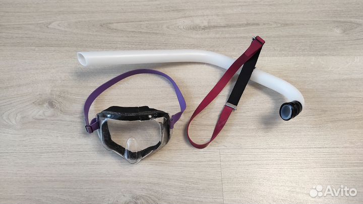 Маска и трубка для подводного плавания