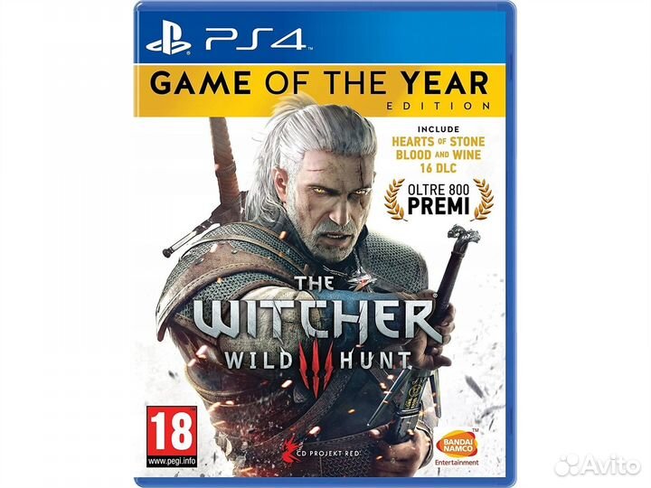 Ведьмак 3 goty PS4