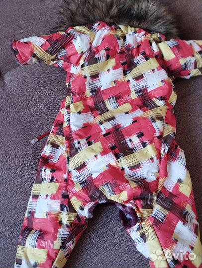 Зимний комбинезон спина 35 см грудь 38 для питомца