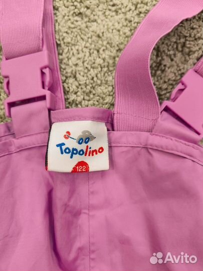 Полукомбинезон непромокаемый 116-122 см