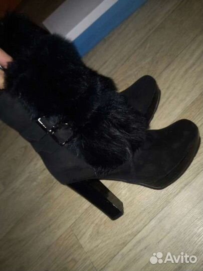 Ботильоны зимние