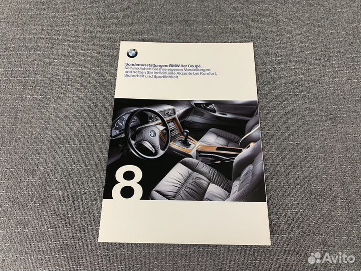 Каталог BMW 8 Серия E31 опции