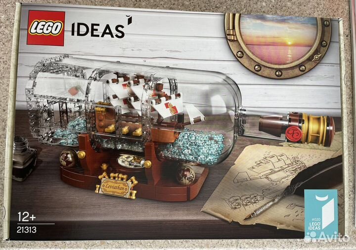 Конструктор Ideas 21313 Корабль в бутылке lego
