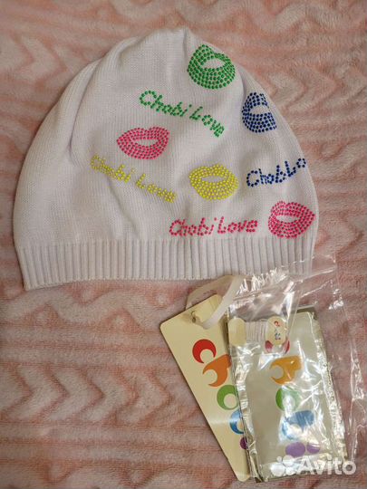 Шапка для девочки Chobi чоби демисезонная р. М