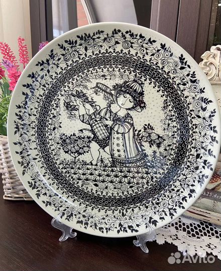 Редкая коллекционная тарелка Nymolle Denmark