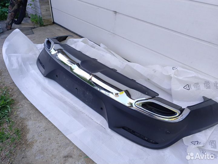 Юбка заднего бампера mercedes gle coupe c292