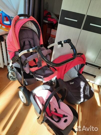 Коляска 3 в 1 indigo