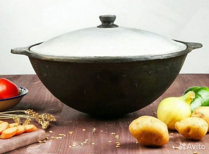 Казан чугунный