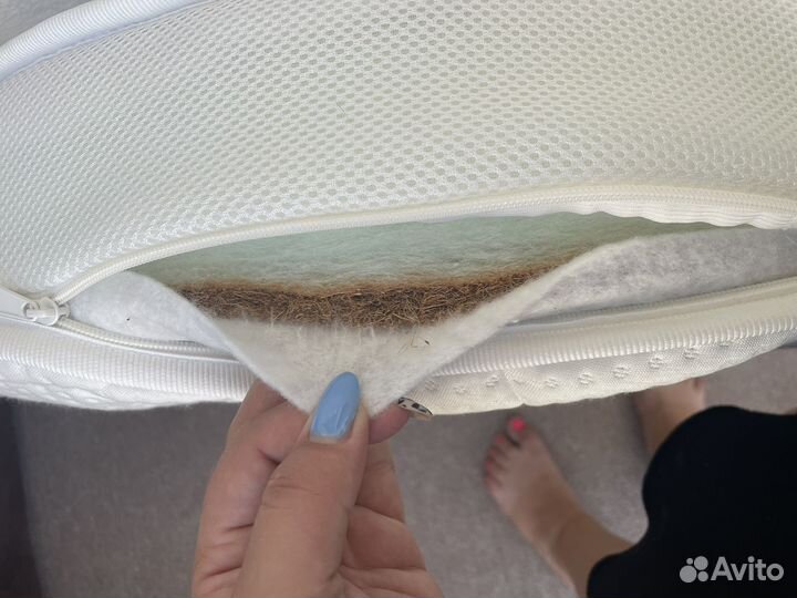 Матрас детский круглый