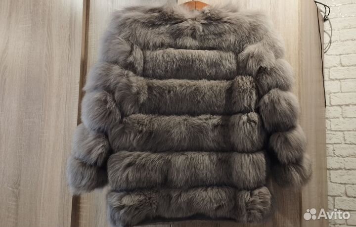 Полушубок из песца,р40