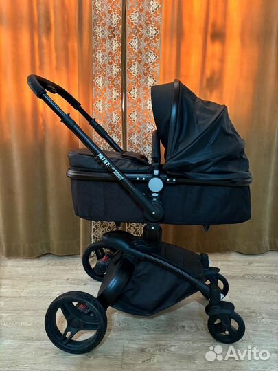 Коляска Aulon Max 2 в 1 black eco