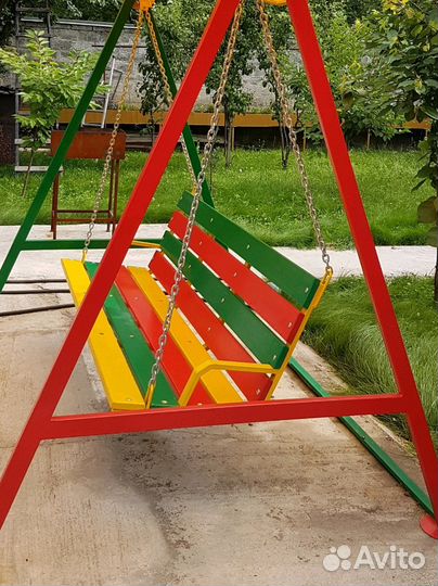 Качели садовые Премиум