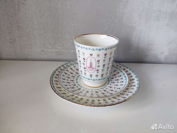 Кофейная тройка лфз Олимпиада 80 СССР