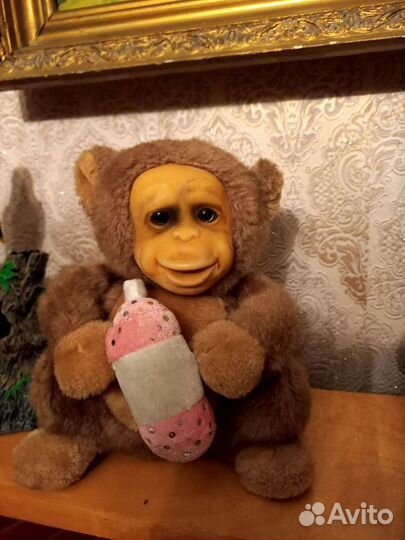 Игрушка Обезьянка СССР