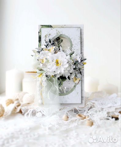 Открытка ручной работы