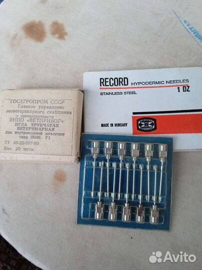 Шприцы, иглы