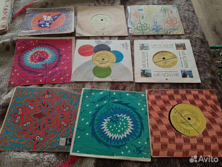 Грампластинки мелодия