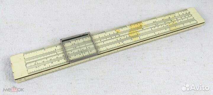 Логарифмическая линейка Ленинград С футляром 1959г