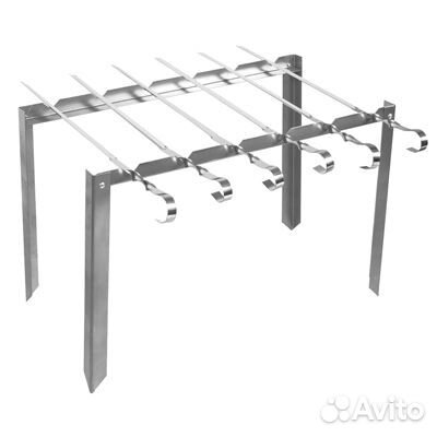 Мангал Boyscout сборный + 6 шампуров в чехле