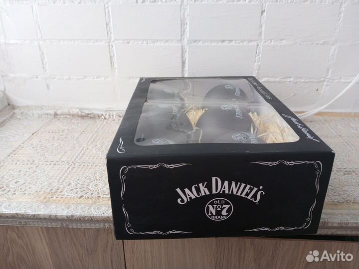 Шары новогодние набор Jack Daniel’s -6шт