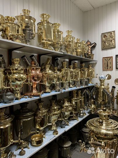 Самовары угольные на дровах