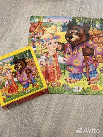 Развивающие игрушки пазлы