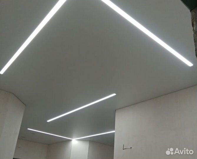 Натяжные потолки, пластиковые окна