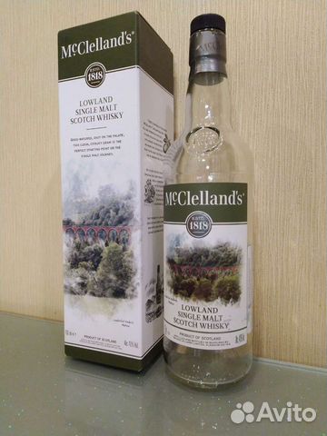 Пустая бутылка MC clelland