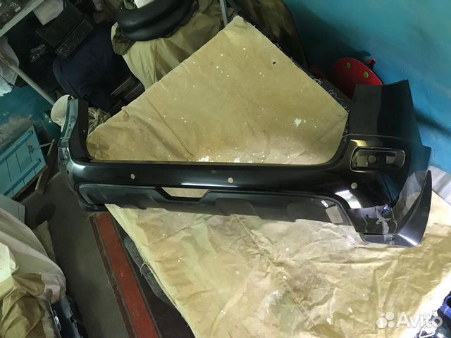 Задний бампер Renault Koleos