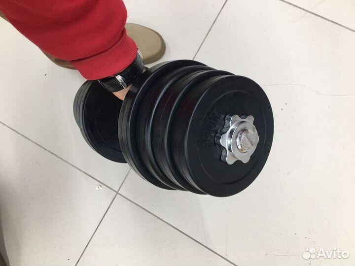 Гантели новые 25 кг разборные