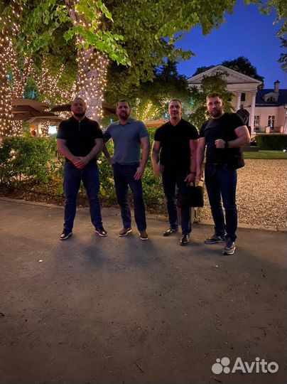 Личная охрана с водителем, на несколько часов