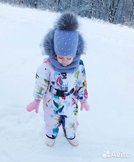 Детская шапка и снуд