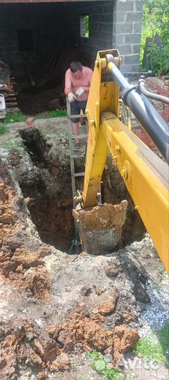 Услуги экскаватора погрузчика
