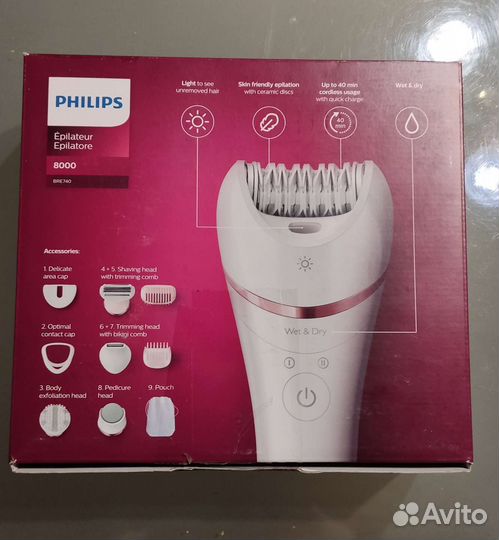 Эпилятор philips