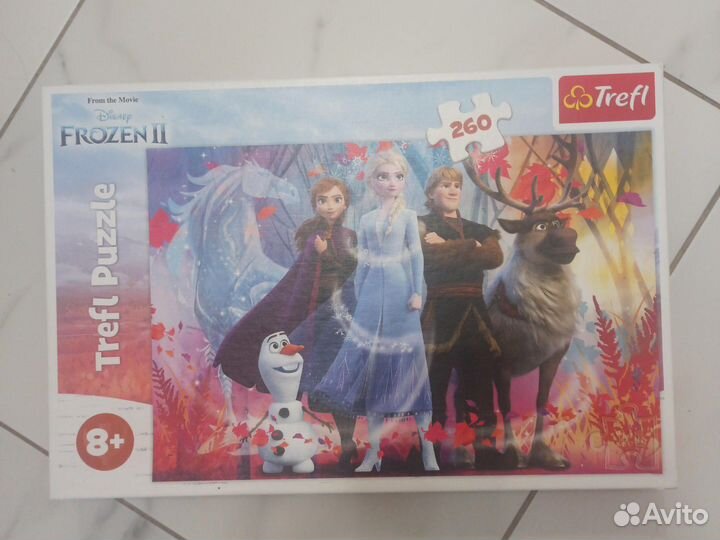 Пазлы Холодное сердце 2. 260 шт