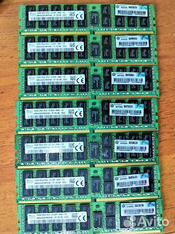 16GB DDR4 ECC hynix 2133 HP
