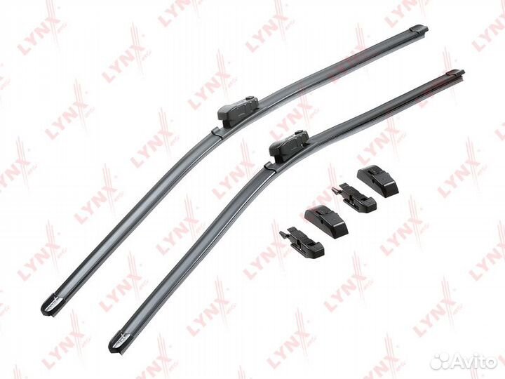 LB-1267) Комплект бескаркасных щеток стеклоочи