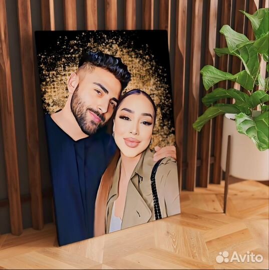 Портрет на холсте по фото