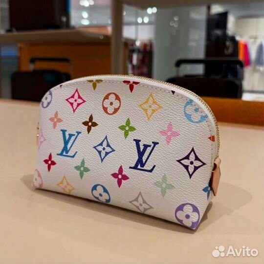 Cosmetic Pochette LV x Takashi Murakami