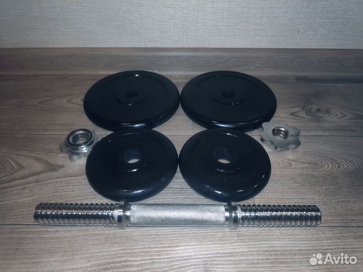 Гантеля Lite Weight 10 кг