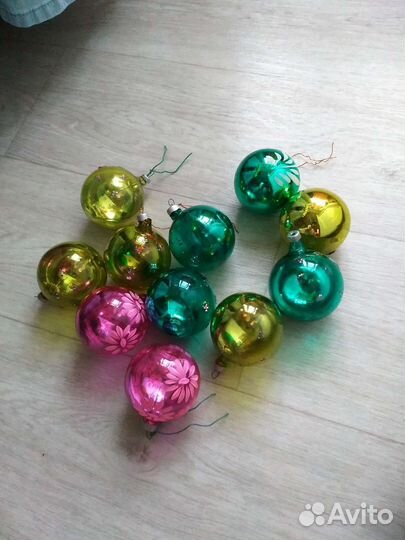 Елочные игрушки СССР