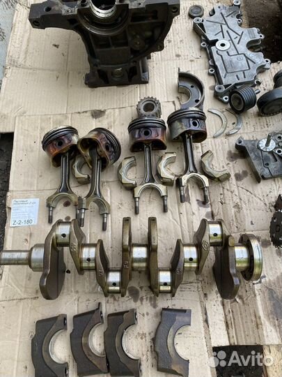 Разбор двигатель k4m renault