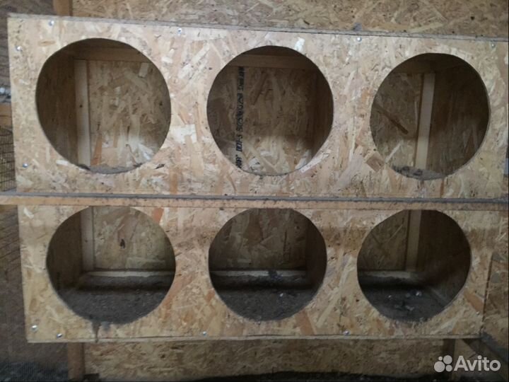 Курятник трехсекционный